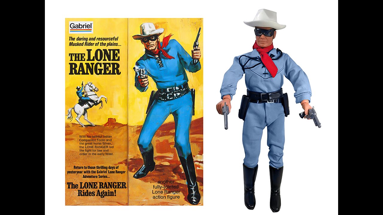 1973 The Lone Ranger Doll & Silver