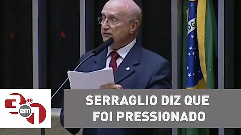 Serraglio diz que foi pressionado por Aécio para nomear delegado