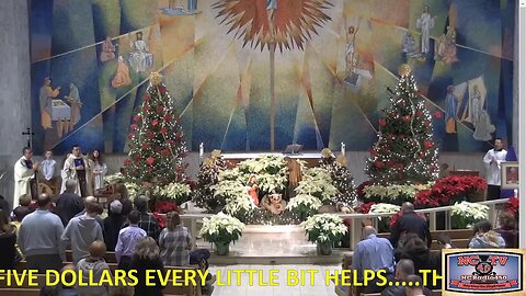 NCTV45 CATHOLIC MASS FROM HOLY SPIRIT PARISH (ST VITUS SITE) 9 AM SUNDAY JAN 1 2023