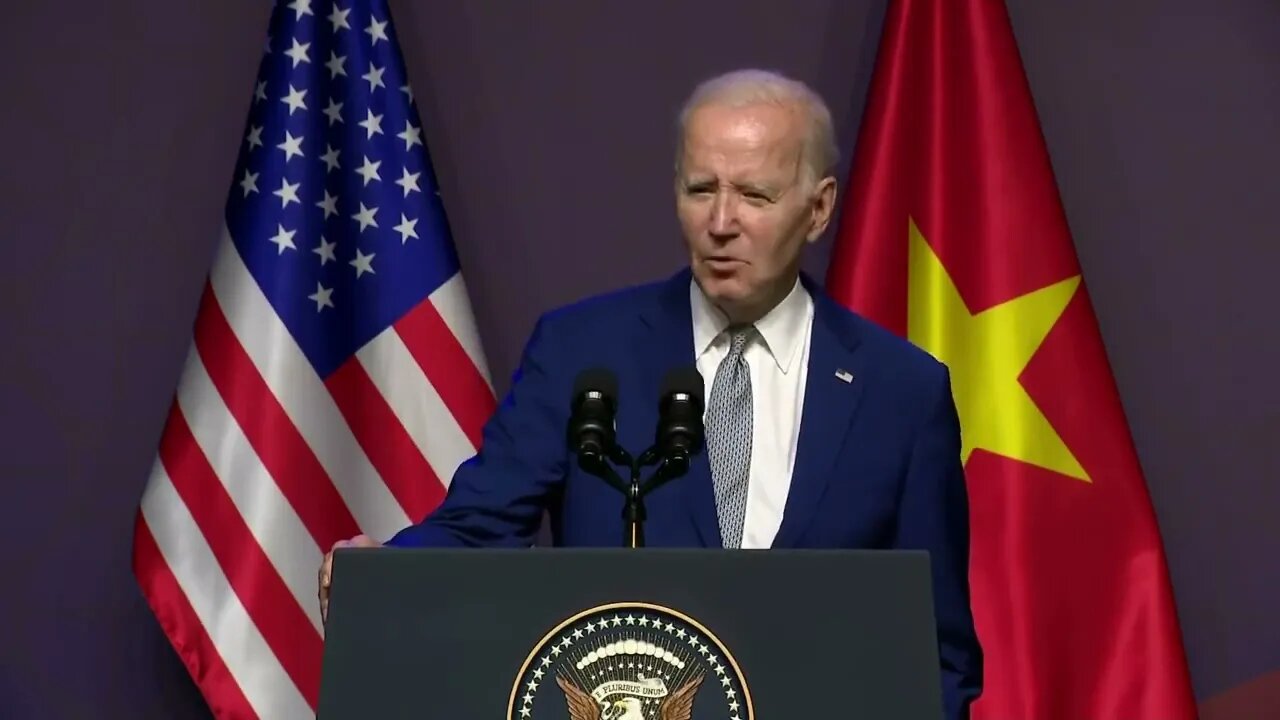 BIDEN In Vietnam: "I Hope I Get To See Mr. Xi [Jinping] Sooner Than Later!"