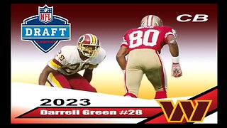 Madden 23 Legend Draft Pick Darrell Green Creation