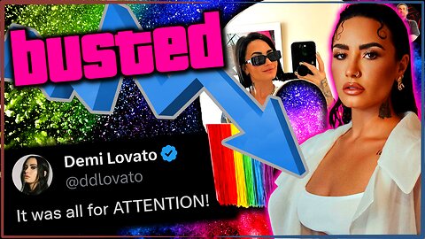 Demi Lovato EXPOSED the INSANITY of Pronouns! "Got Tired" of PRETENDING to be SPECIAL! SHE'S a GIRL!