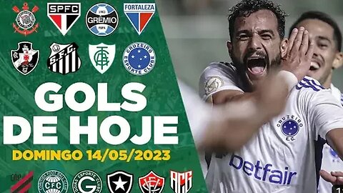 TODOS OS GOLS BRASILEIRÃO SERIE A, B E C DESTE DOMINGO 14/05/2023 GOLS DE HOJE, GOLS DO DIA