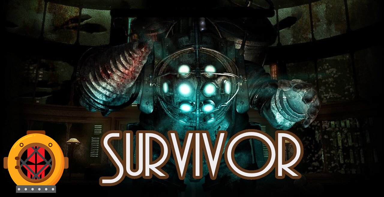 Grim Plays (BioShock) New Game + Survivor Difficulty with Final Boss Remix & Good Ending