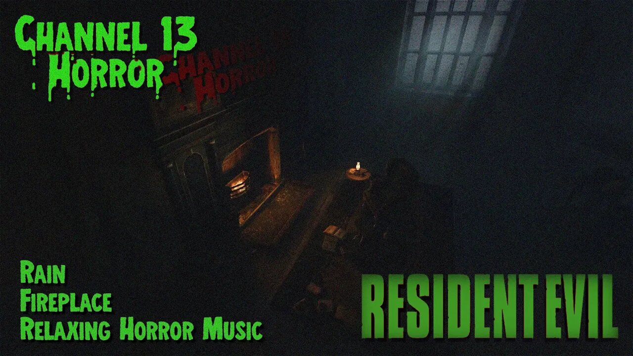 Resident Evil Safe Room Music | Fire & Wind | Creepy House