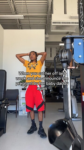 When you bc Ute her off then she announce that she is pregnant