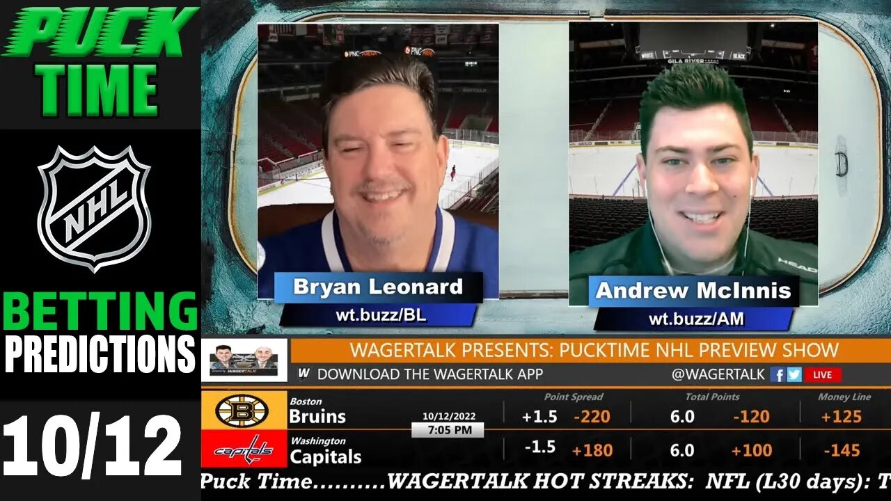 NHL Picks, Predictions and Odds | Daily NHL Betting Preview | 🏒 Puck Time for October 12