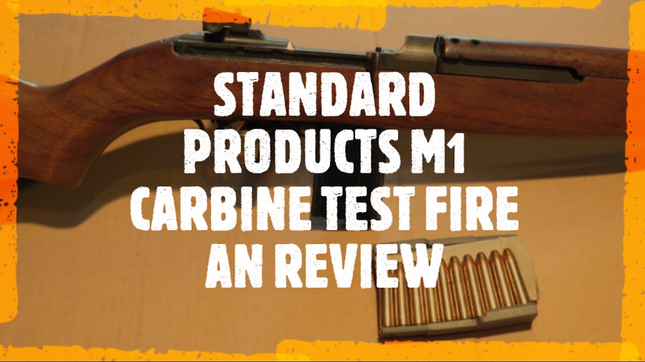 STANDARD PRODUCTES M1 CAARBINE TEST FIRE an REVIEW