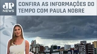 Costa do Nordeste terá chuva; Centro-Sul permanece com ar seco | Previsão do Tempo