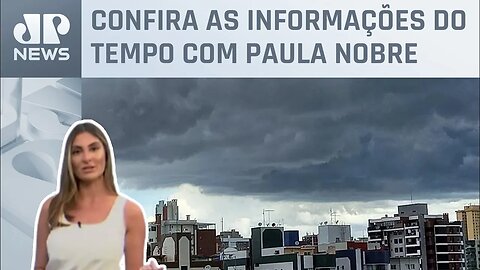 Costa do Nordeste terá chuva; Centro-Sul permanece com ar seco | Previsão do Tempo