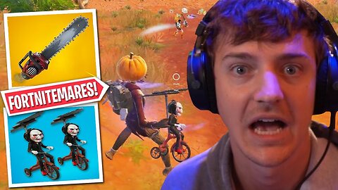 Ninja Reacts To The NEW Chainsaw Movement Item & SAW In Fortnite!