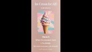 “Ice Cream for All!” 🍦 A Presidential Promise for Every McFlurry Lover! 🎉