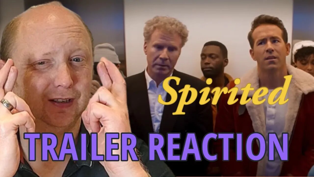 Spirited 2022 | FIRST WATCH TRAILER REACTION | Ryan Reynolds & Will Ferrell #spirited #ryanreynolds