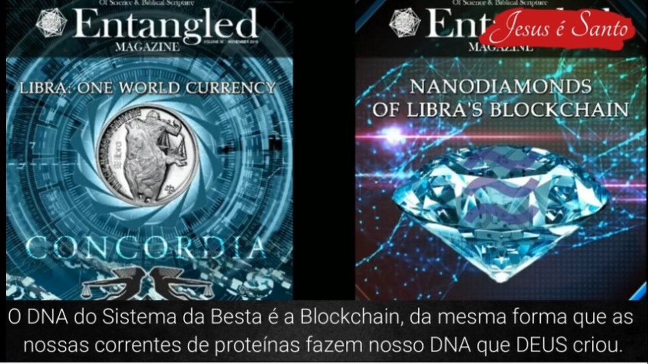 A Blockchain é o DNA do Sistema da Besta (Canal Jesus é Santo)