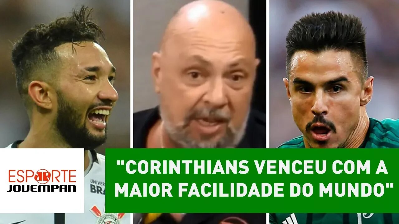 "Corinthians venceu com a maior facilidade do mundo", diz Nilson