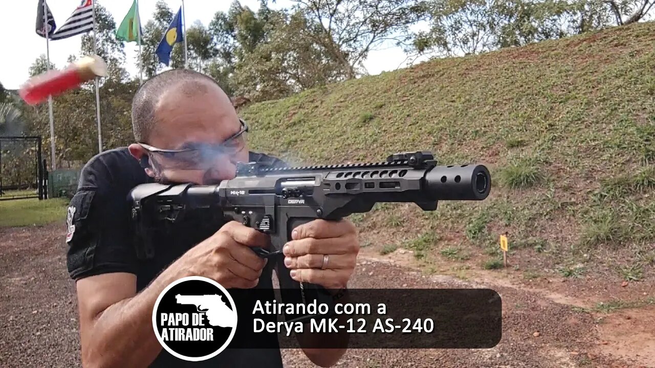 Atirando com a Derya MK-12 AS-240 12 GA