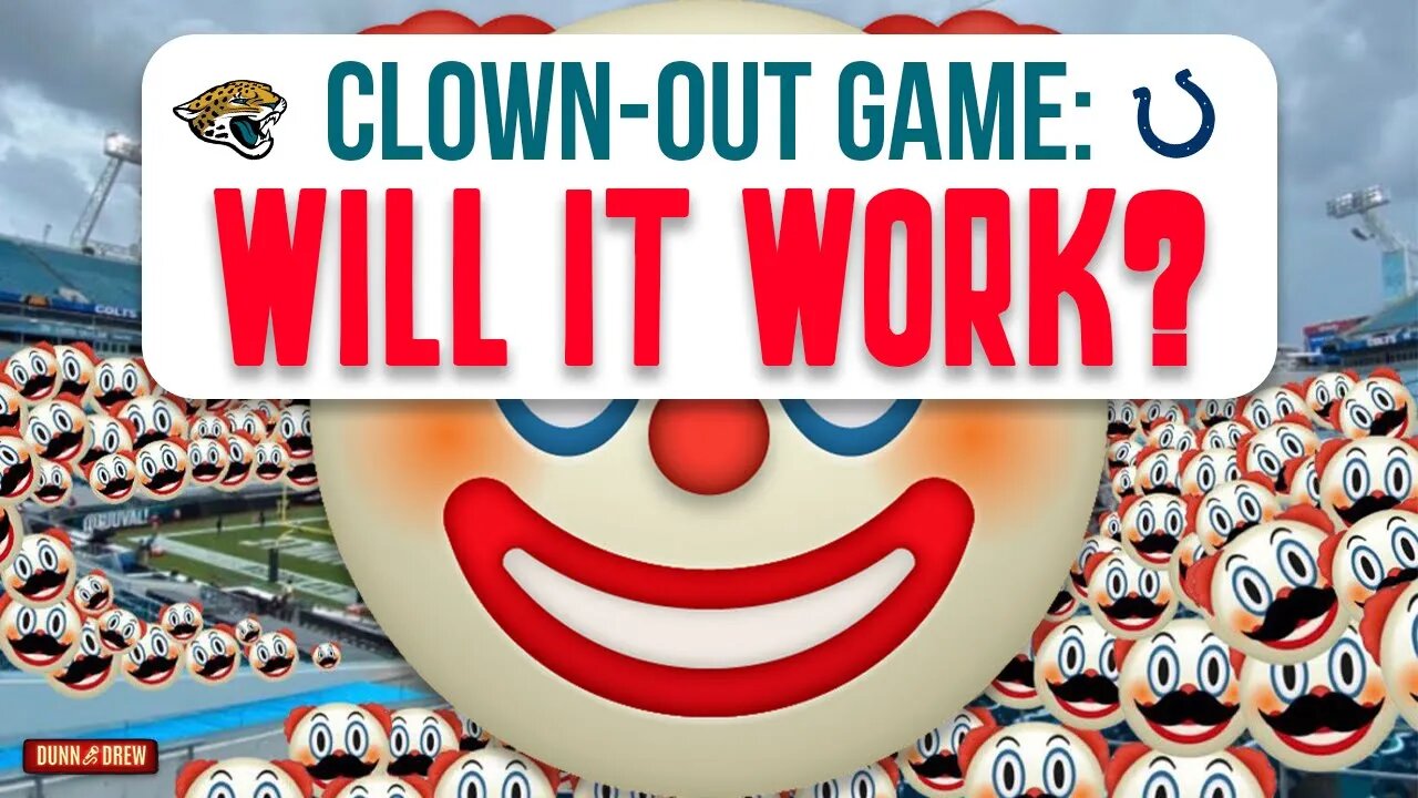 Jaguars Fans Staging ‘Clown Out’ for Last Home Game