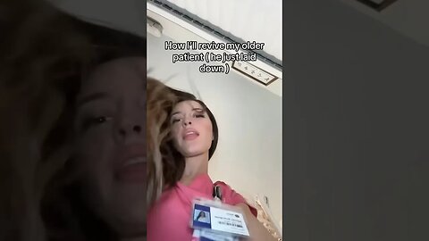 Creepy Nurse Needs To Lose Her License
