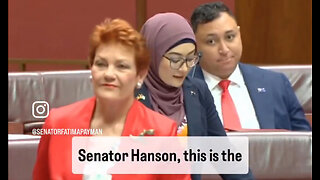 FULL: Senator Payman attacks Pauline Hanson 🫣 🍿 #PaulineHanson