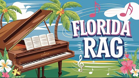 Florida Rag | Sunny & Uplifting Ragtime Piano 🎹☀️ by Geo L. Lowry