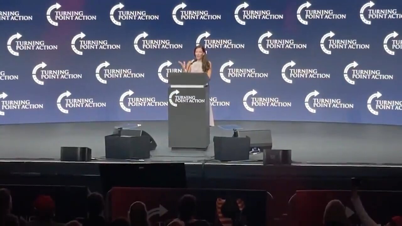 Rep Sen Candidate for AZ Michelle Booed Off the Stage at TPUSA - 2615