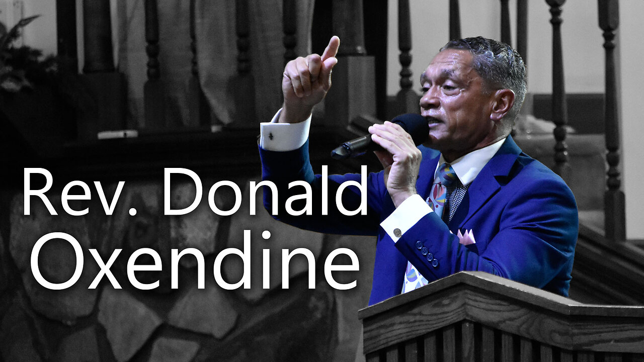 Rev Donald Oxendine