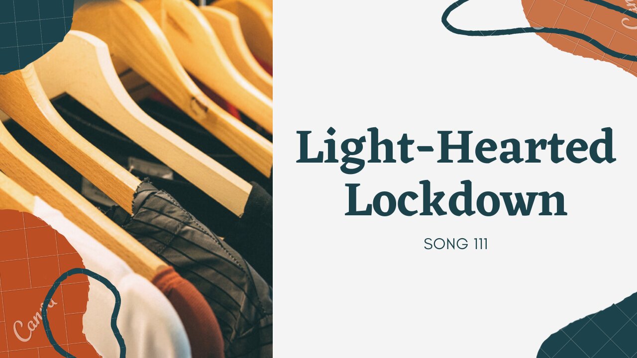 Light-Hearted Lockdown (song 111, piano, bass, drums, orchestra, music)