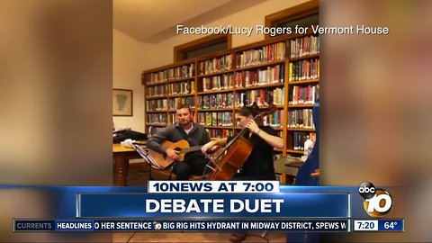 Debate ends in duet?