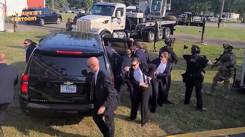 New footage of Trump assassination attempt. Also breaking new: Secret Service was aware of the potential threat 10 minutes before Donald Trump took the stage in Pennsylvania but let him go out anyway.