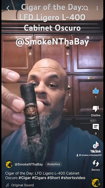 Cigar of the Day: LFD Ligero L-400 Cabinet Oscuro #Cigar #Cigars #Short #shortvideo #CigarOfTheDay