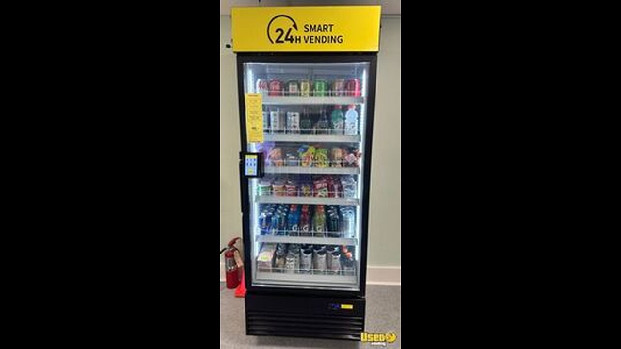 NEW 2023- AI Smart Vending Combo | Touchscreen Commercial Refrigerated Vending Machines for Sale