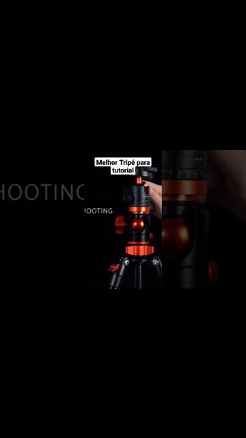 Esse tripé vai mudar a sua vida. link na descrição. Assista o vídeo completo. #tripod #videomaker