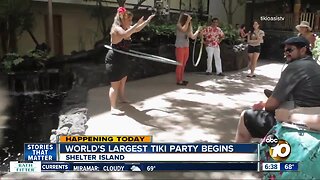 World's largest tiki party begins in San Diego