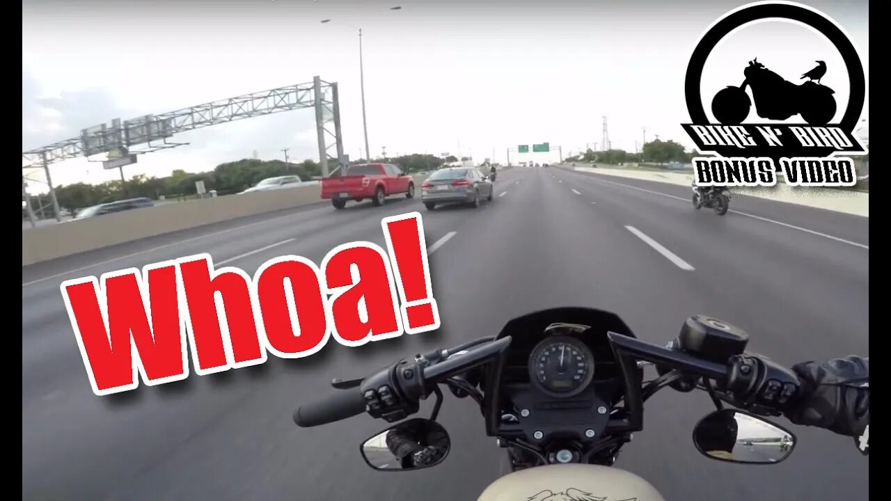 SPORT BIKE CLOSE CALL!