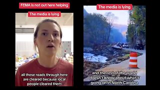 FEMA is NOT Helping in North Carolina after Hurricane Helene, Media Lies - People seem forgotten