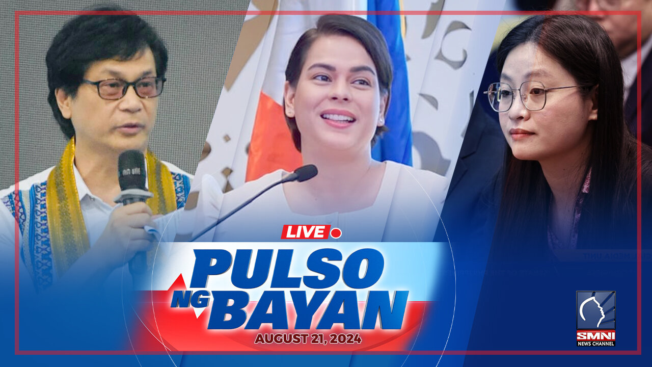 LIVE: Pulso ng Bayan kasama sina Atty. Harry Roque, Admar Vilando & Jade Calabroso | Agosto 21, 2024