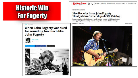 After 50 Years, John Fogerty Formerly of CCR Owns His Music