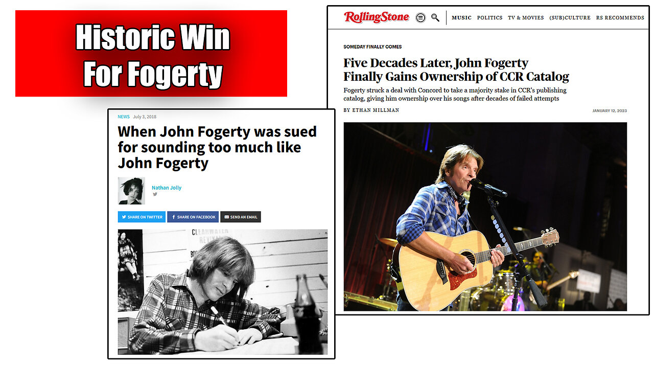 After 50 Years, John Fogerty Formerly of CCR Owns His Music