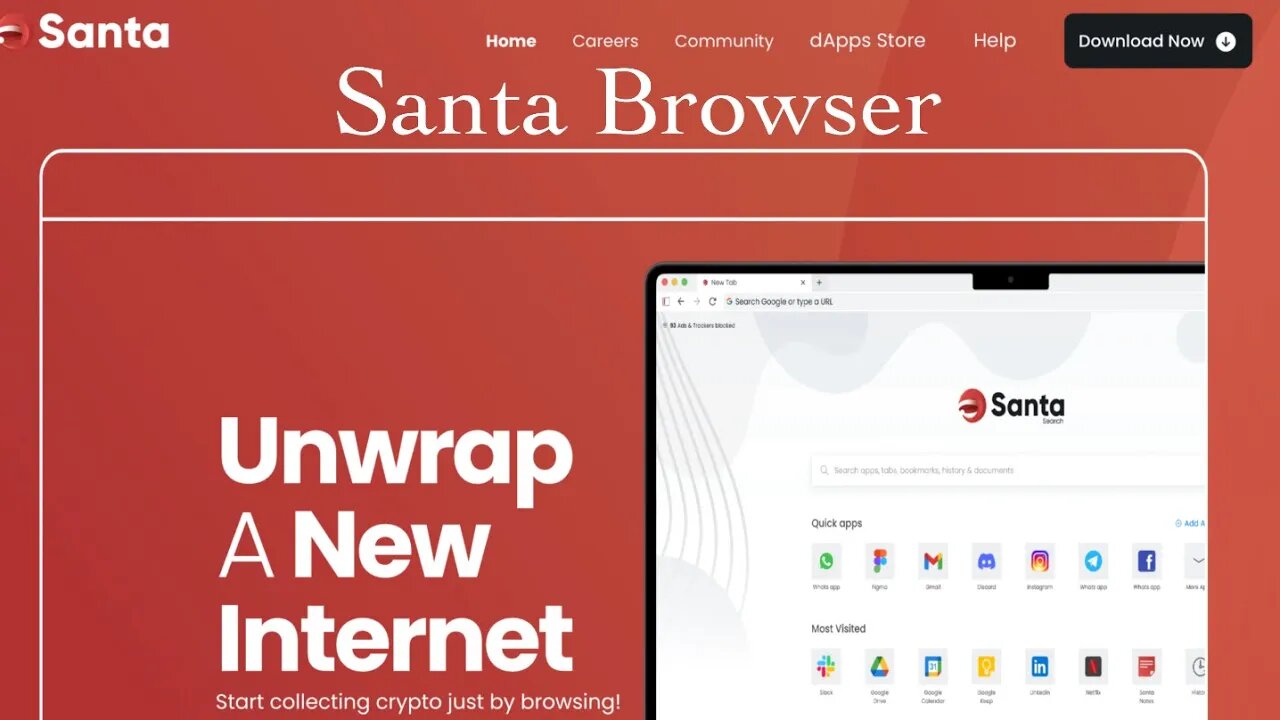 Santa Browser Earn While You Search