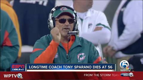 Former Miami Dolphins coach Tony Sparano dies at 56