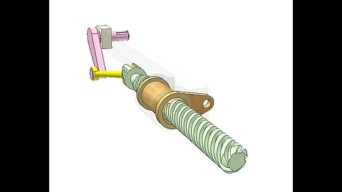 2210 Screw slider crank mechanism