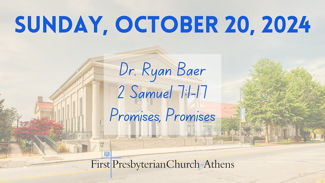 First Presbyterian Church; Athens, GA; October 20th, 2024