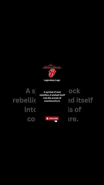 Why Rolling Stones' Legendary Logo Stands the Test of Time #shorts #rollingstones #rocknroll