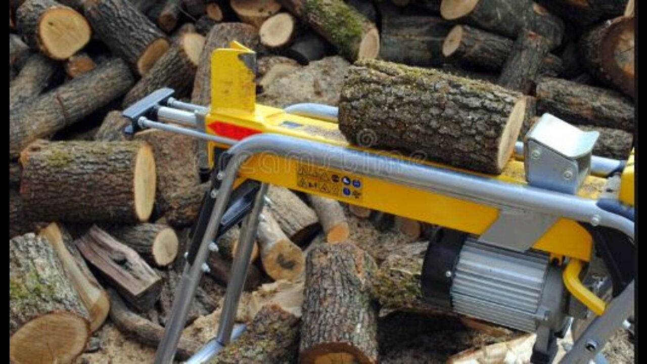 Homemade Super Wood Splitter Machine |fire wood