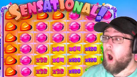 INSANE NEW SUGAR RUSH SLOT PAYS WITH MAX MULTIPLIERS!