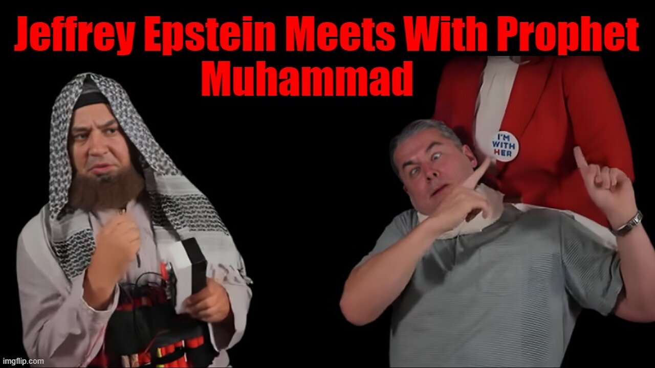 Jeffrey Epstein Meets Prophet Muhammad (Boom Boom Room Satire)