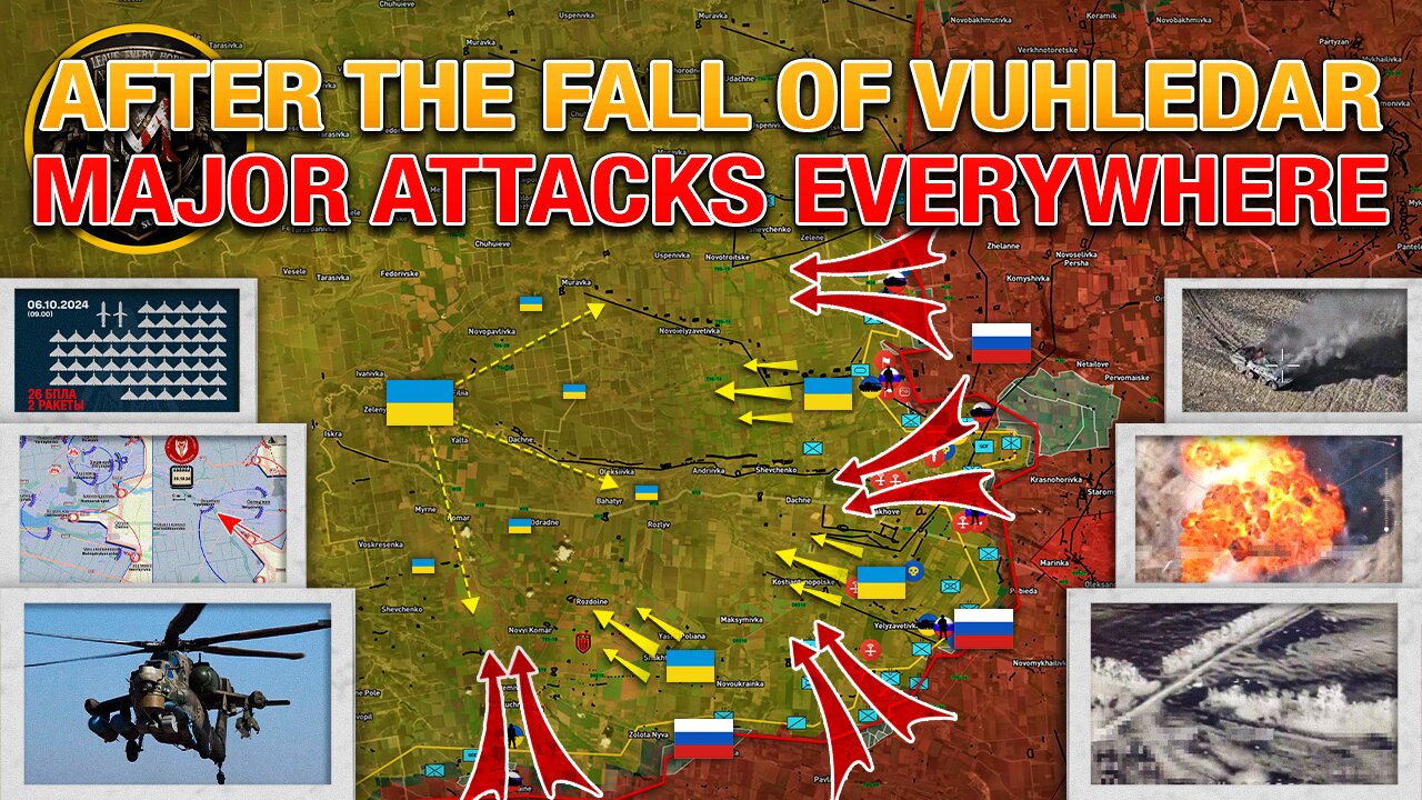 Hunt For Western Weapons🛦Assault On Katerynivka And Antonivka⚔️ Offensive On Oskil🎖 MS For 2024.10.6