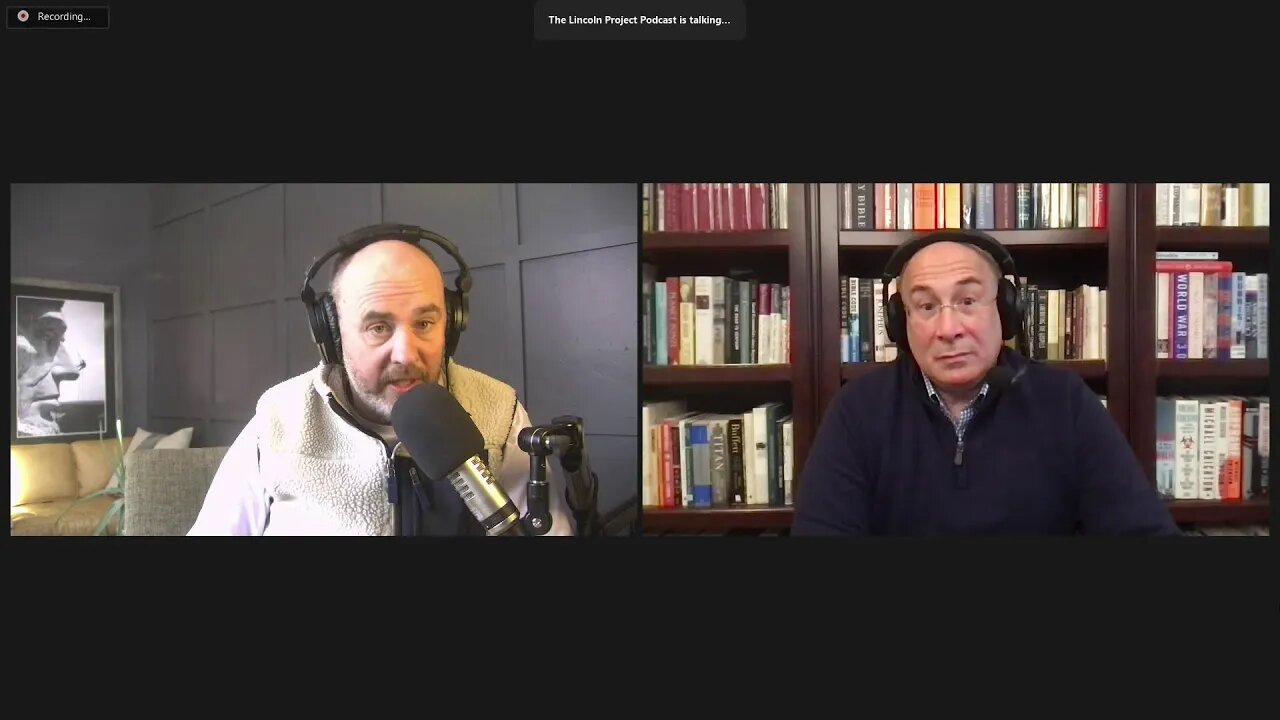 The Lincoln Project Podcast, CNBC’s Ron Insana Guests