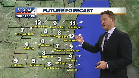 Expect a cold but sunny Thursday and mild weekend