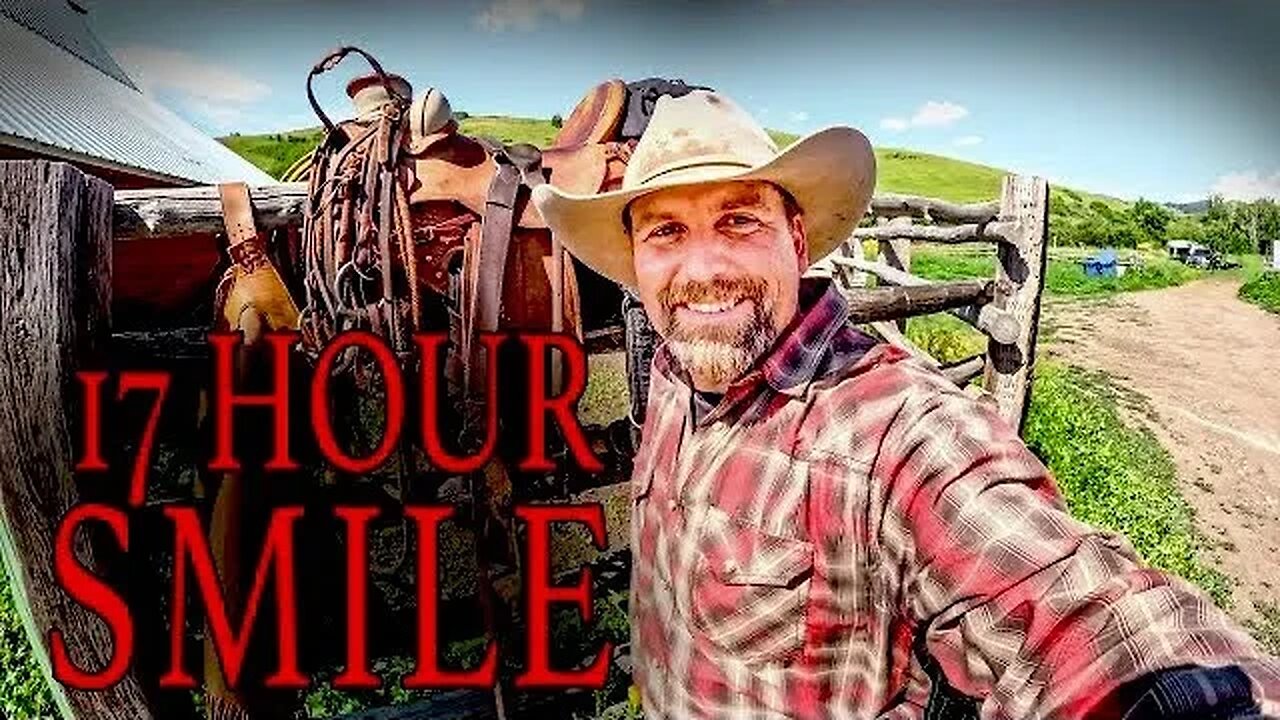 17 Hour Cattle Drive in 1 Day! ( REMOTE MONTANA! ) Part 1